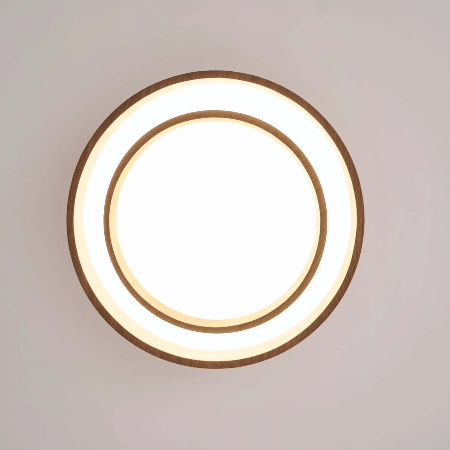 WalnutGlow | Elegant Modern Japandi Ceiling Lamp Fixture 9
