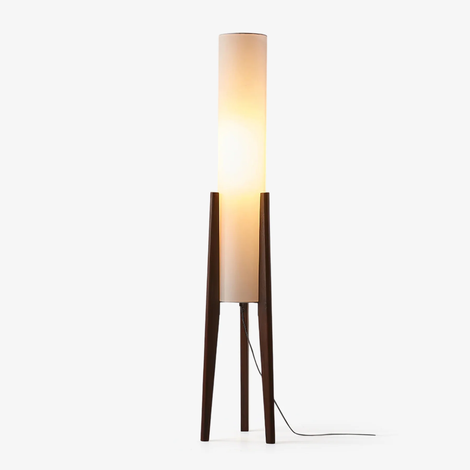 WalnutGlow | Elegant Modern Japandi Style Floor Lamp 2