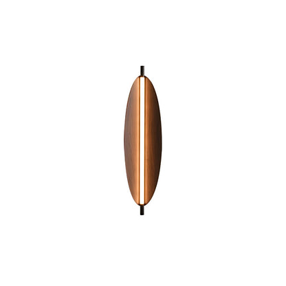 Warm Brown Japandi Style Wall Light Sconce - Lusomart