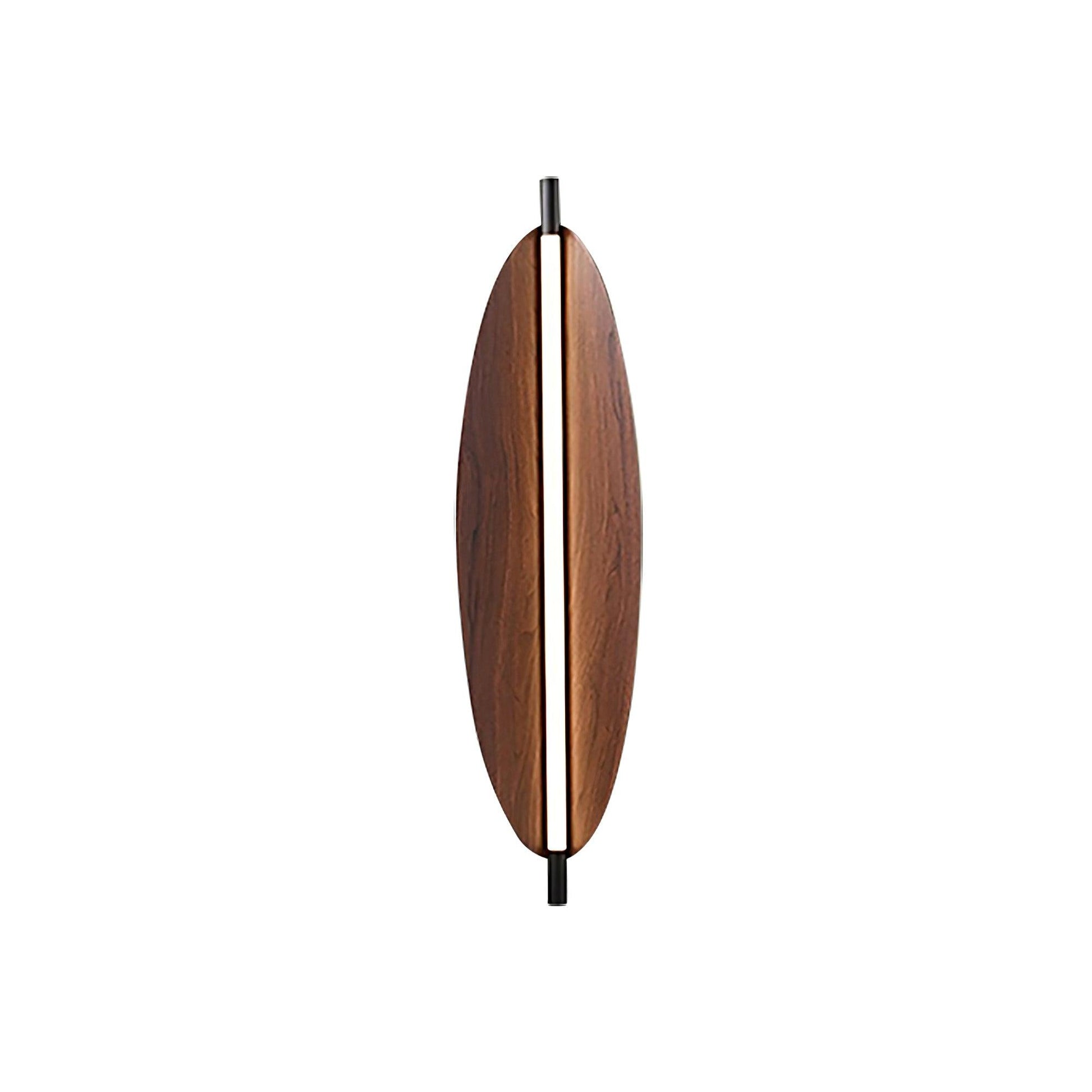 WalnutGlow | Elegant Modern Japandi Wall Sconce Lighting Fixture 1