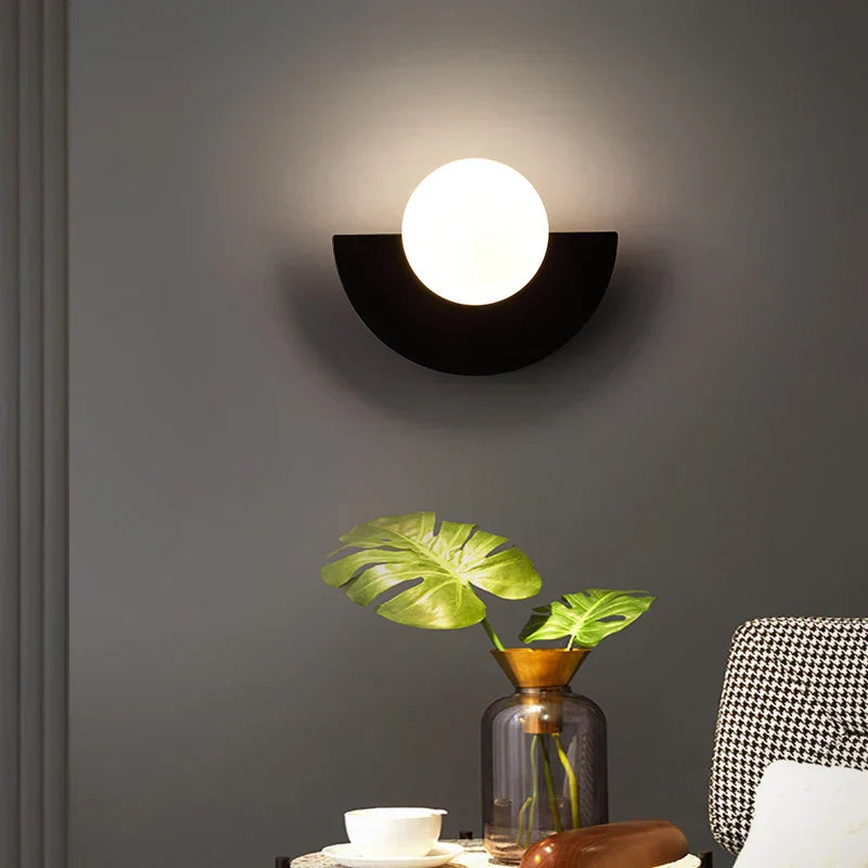 Warm White LED Wall Lamp With Soft Glow