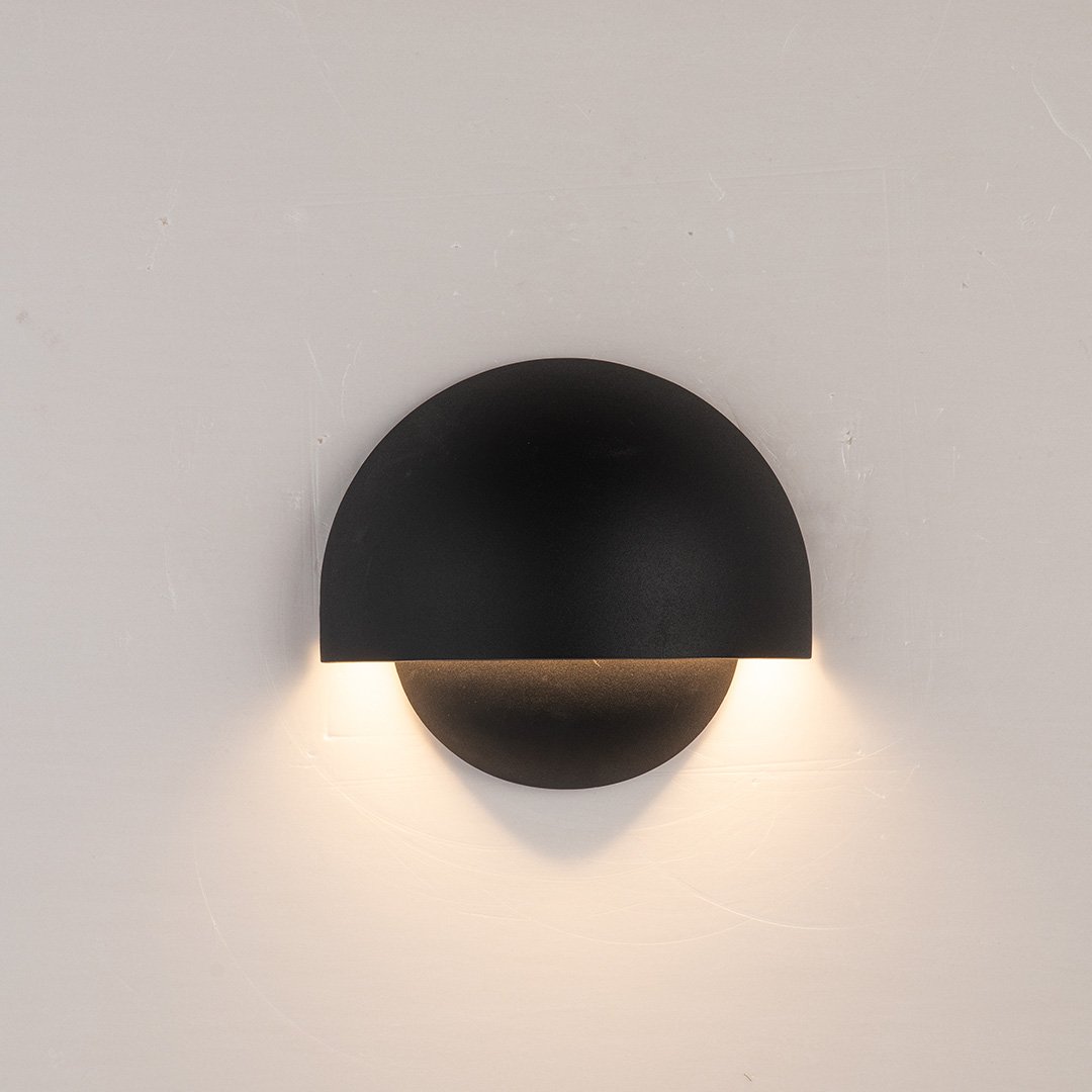 Bright Outdoor LED Wall Lamp with Warm White Glow - Lusomart