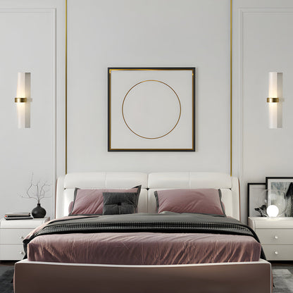 WarmGlow – Frosted Glass Tube Wall Light 3