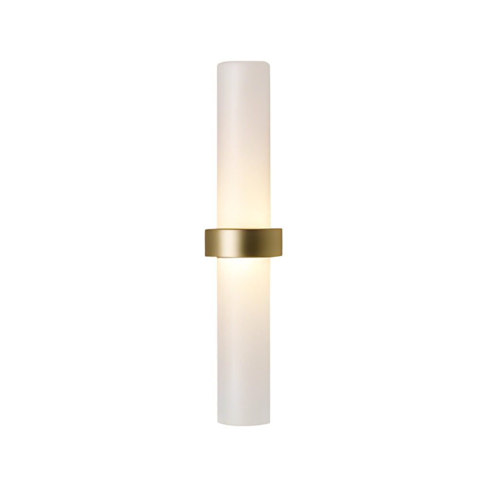 WarmGlow – Frosted Glass Tube Wall Light 4