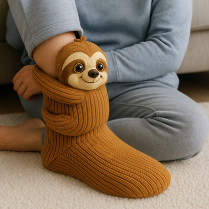 Cozy Fun 3D Home Non Slip Socks - Lusomart