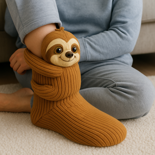 Cozy Fun 3D Home Non Slip Socks - Lusomart