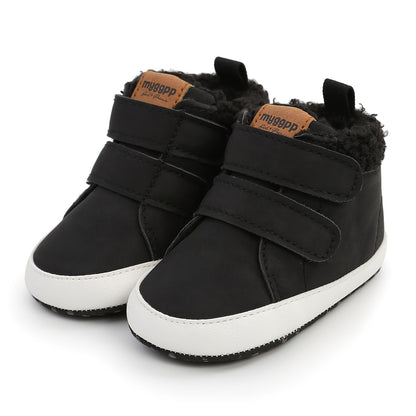 Cozy Infant Snow Boots with Easy Velcro Closure - Lusomart