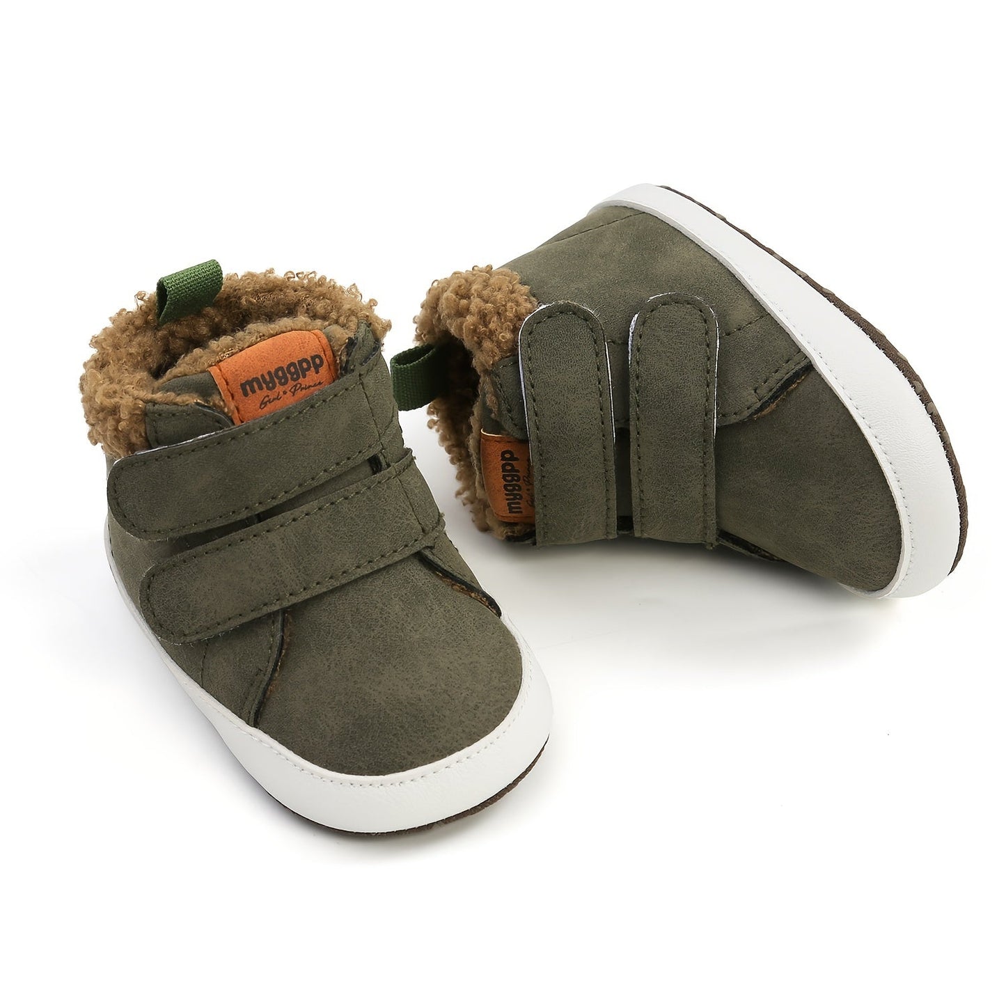 Warm Noor Baby Boots with Velcro – Ready for Every Winter Day! 1