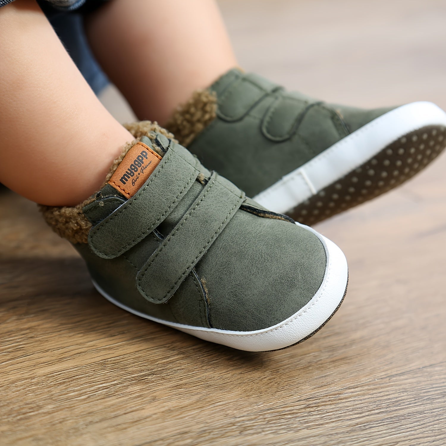 Warm Noor Baby Boots with Velcro – Ready for Every Winter Day! 3