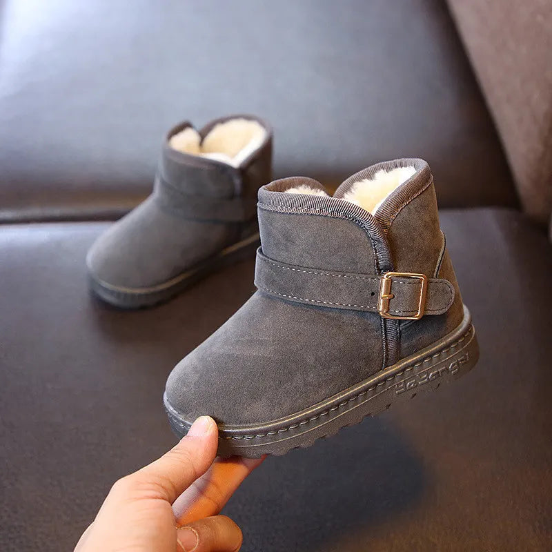 Warm Waterproof Kid's Snow Boots - Lusomart