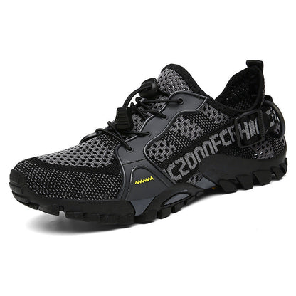 Waterproof Hiking Boots with Cushioning and Support