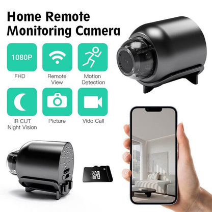 Compact 1080P WiFi Security Camera with Wide Night View