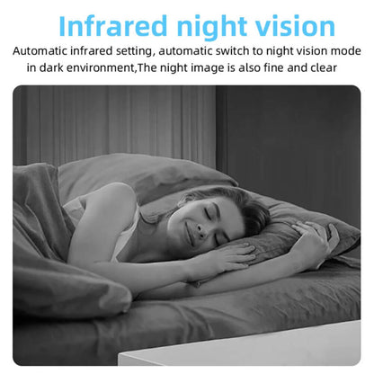 Compact 1080P WiFi Security Camera with Wide Night View