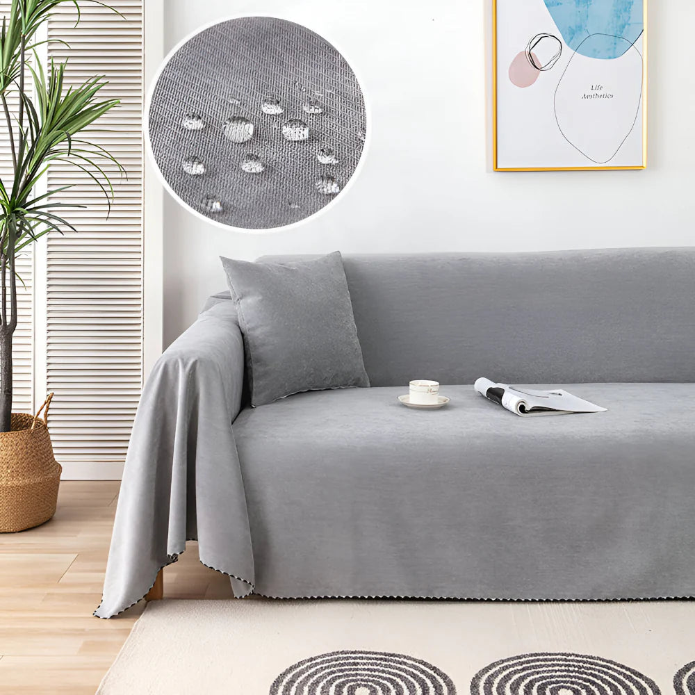 Plush Couch Cover Blanket Furniture Protector Throw