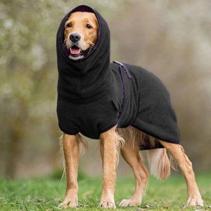 Waterproof Dog Coat for Winter – Windproof, Reflective, Adjustable Neck Closure, Harness Compatible 2