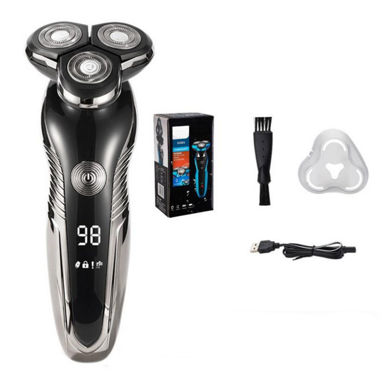 Cordless Mens Shaver Wet Dry Razor Rechargeable - Lusomart