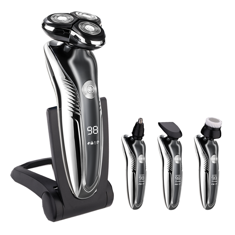 Waterproof Electric Razor for Men – Skin-Friendly Rechargeable Shaver for Wet and Dry Use 3