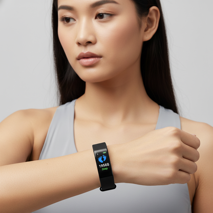 Waterproof Fitness Watch for Seniors with Heart Rate Monitor 3