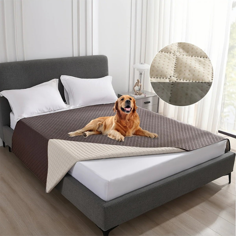 Waterproof Pet Blanket and Mattress Protector – Soft, Non-Slip, Washable for Dogs and Cats 4