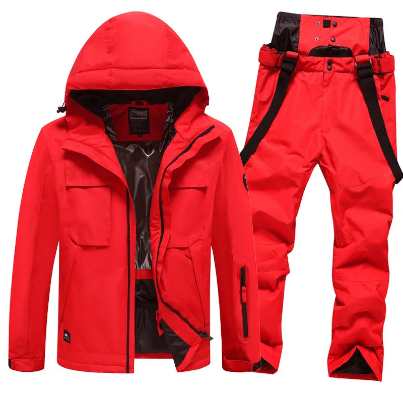 Waterproof Insulated Snow Ski Jacket Suit - Lusomart