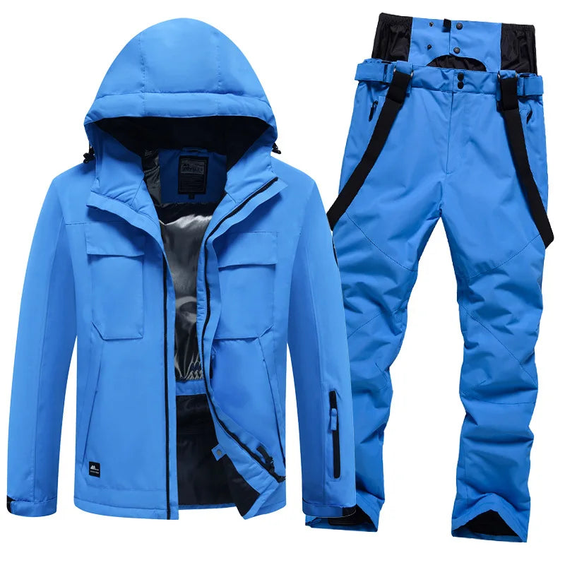 Waterproof Insulated Snow Ski Jacket Suit