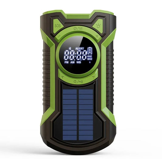 Waterproof Emergency Hand Crank Bluetooth Radio - Lusomart