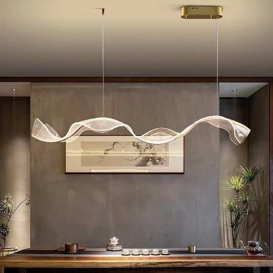 Sleek Round Hanging Light Fixture - Lusomart