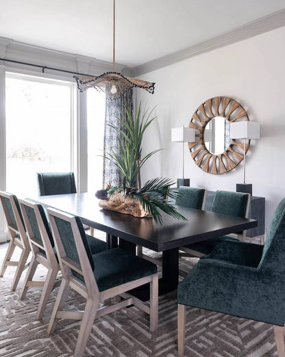 Natural Wicker Hanging Lamp, Unique Ceiling Light Fixture