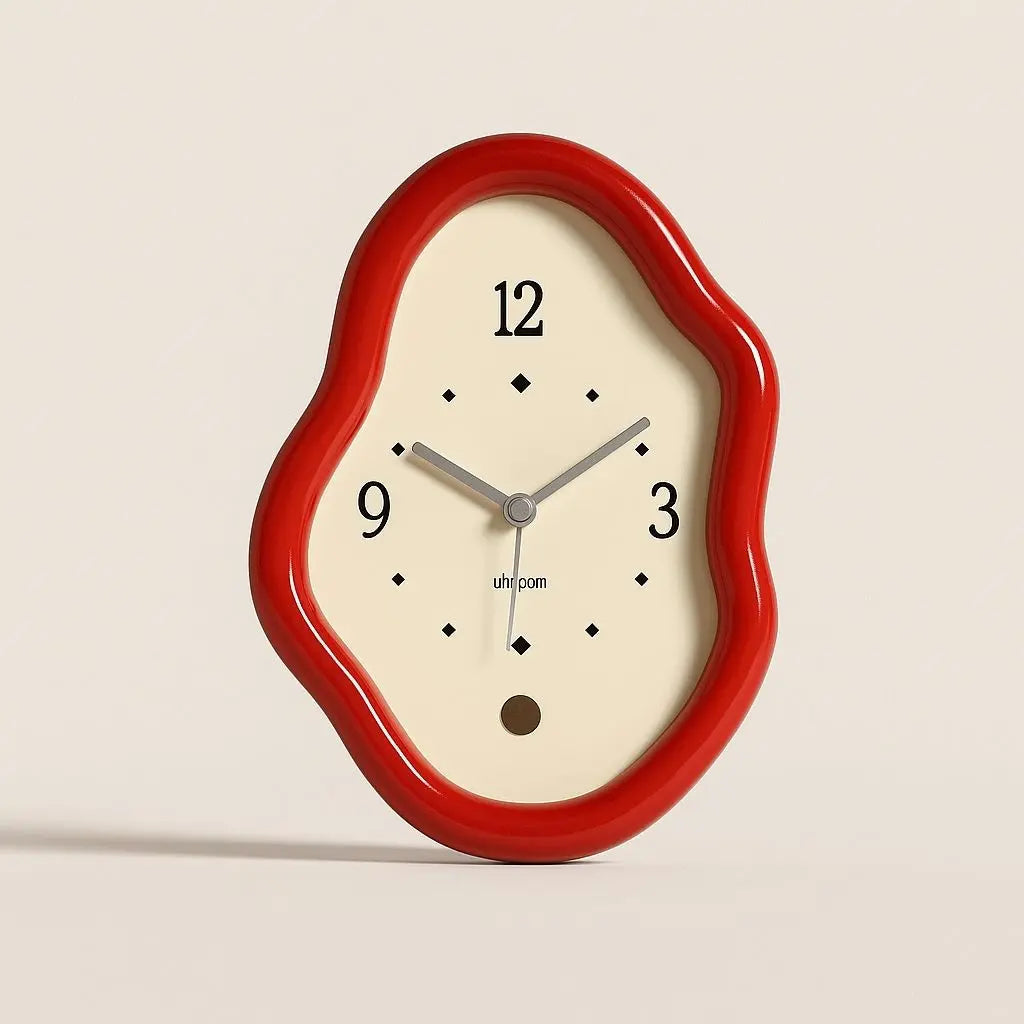 Rustic Wood Wall Clock - Lusomart