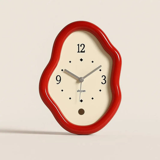 Rustic Wood Wall Clock - Lusomart