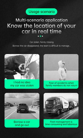 Compact Car GPS Tracker with Live Location and Strong Magnet