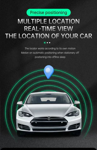 Compact Car GPS Tracker with Live Location and Strong Magnet