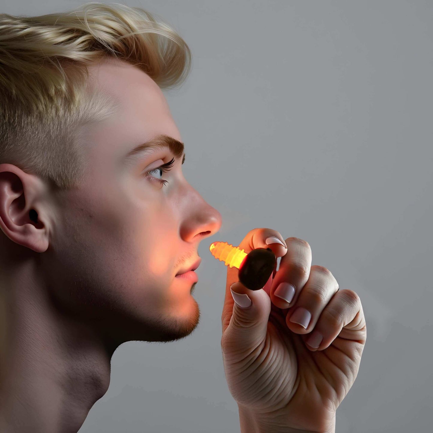 Natural Sinus Relief Red Light Nasal Device - Lusomart
