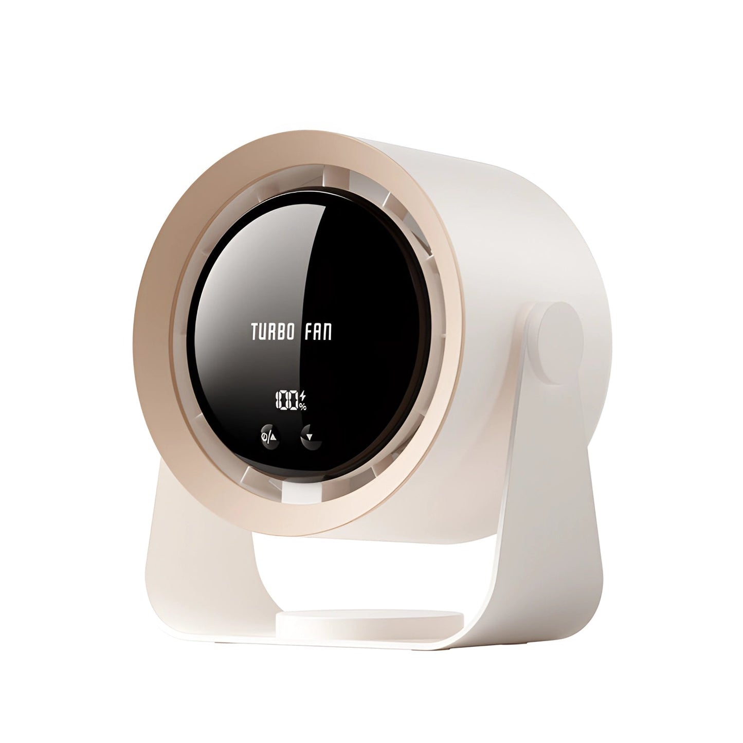Slim Silent Fan with Touch Screen and Quiet Breeze - Lusomart