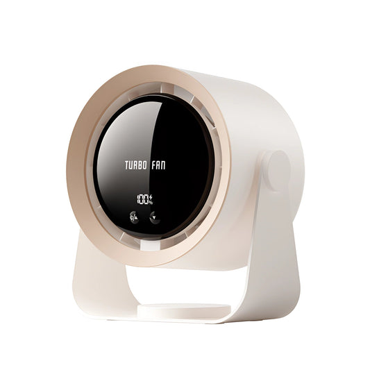 Slim Silent Fan with Touch Screen and Quiet Breeze - Lusomart