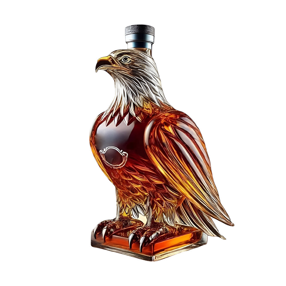 Luxury Whiskey Decanter Glass Bottle Home Bar Decor