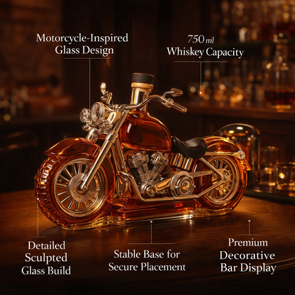 Luxury Bar Whiskey Decanter Bottle Display