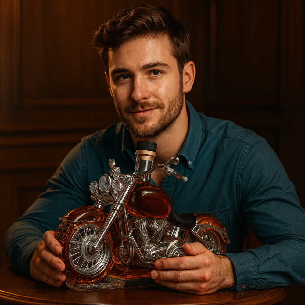 Luxury Bar Whiskey Decanter Bottle Display - Lusomart