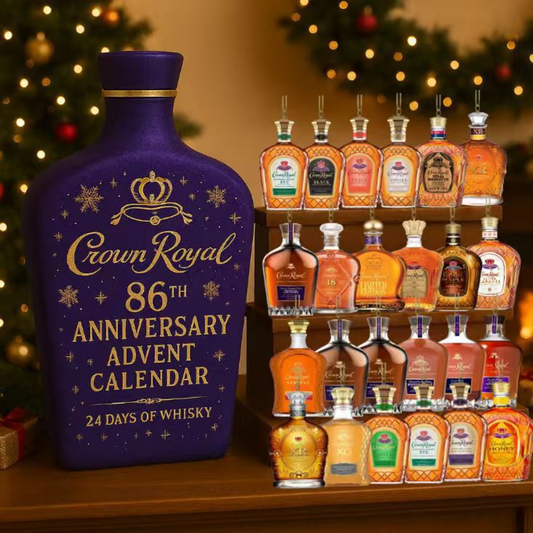 Festive Holiday Countdown Whiskey Gift Set - Lusomart