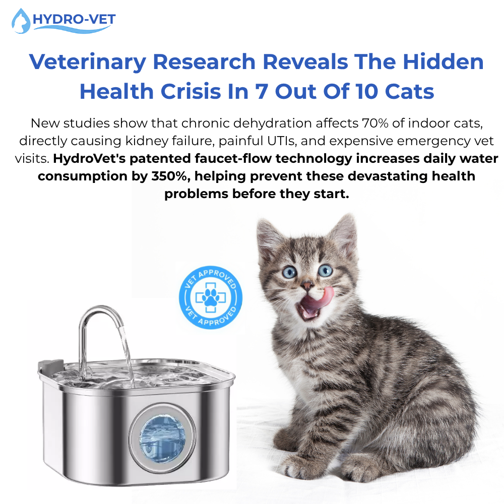 Quiet Pet Water Fountain With Easy Cleaning System