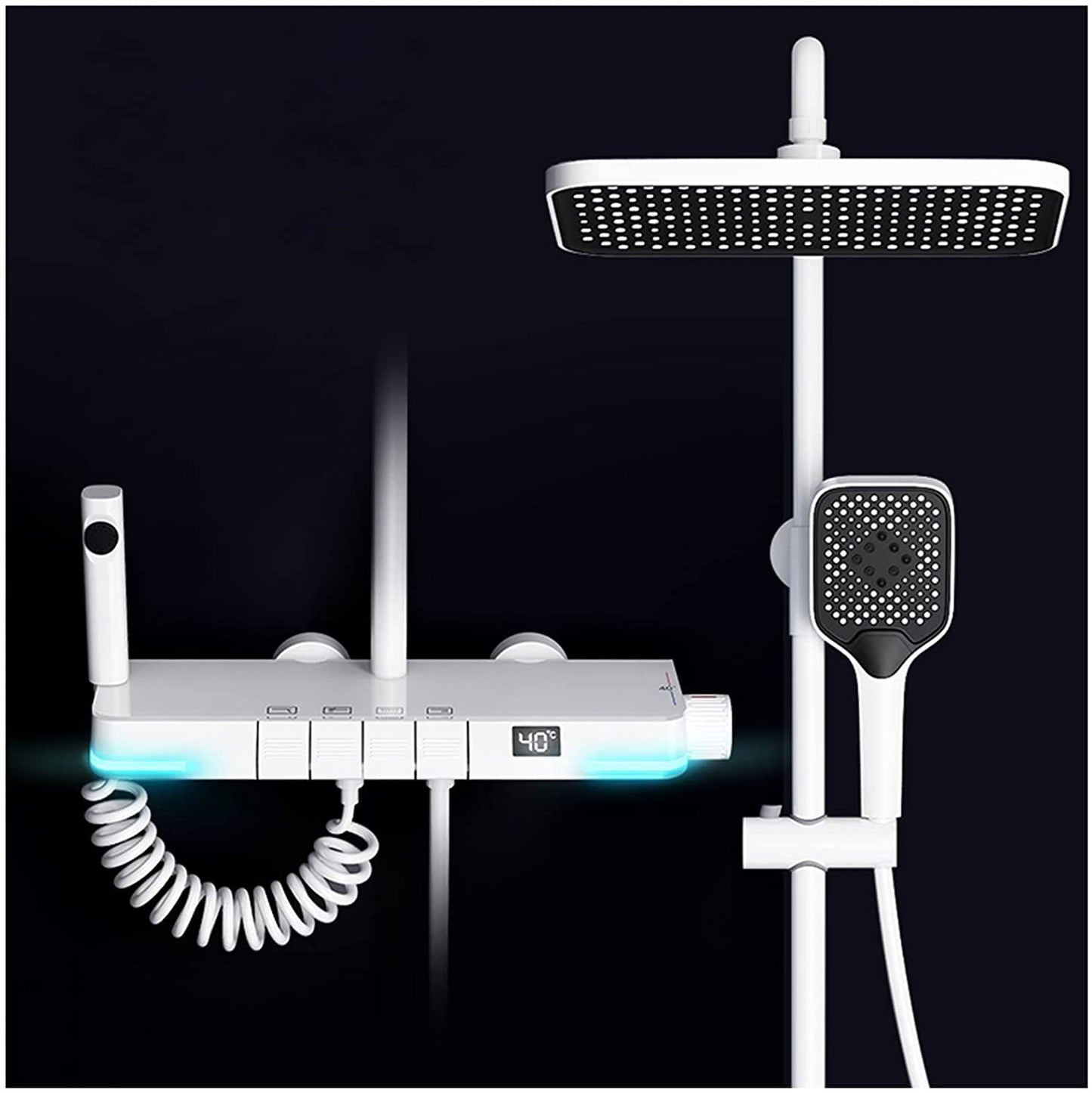 Advanced Digital Shower System With Thermostat Control