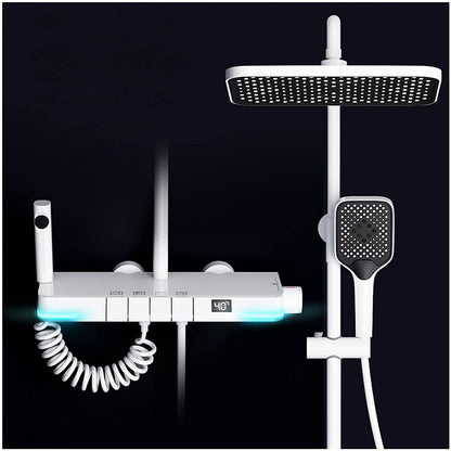 Advanced Digital Shower System With Thermostat Control
