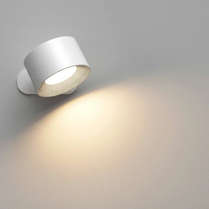 Cordless Rotating LED Wall Light