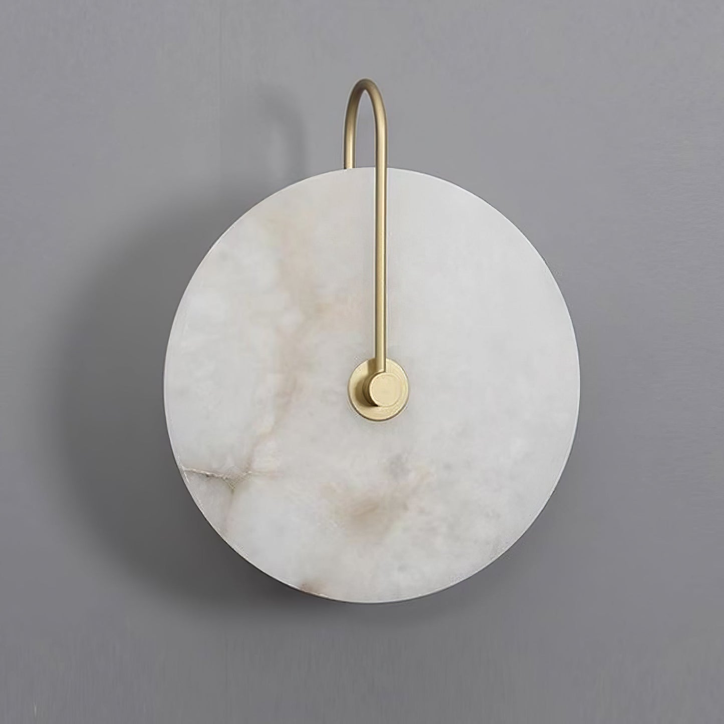 White LED Wall Light with Adjustable Black Arm - Lusomart