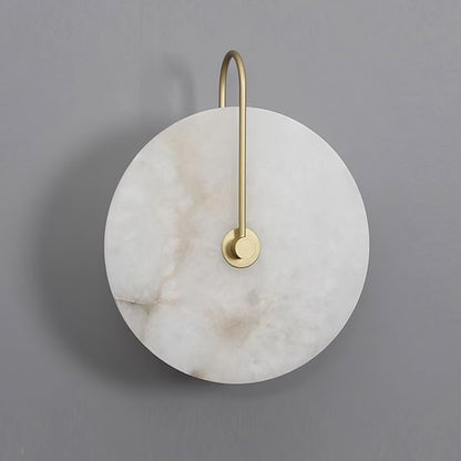 White LED Wall Light with Adjustable Black Arm - Lusomart