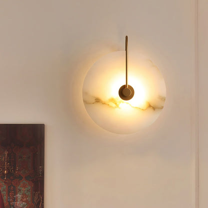 White LED Wall Light with Adjustable Black Arm