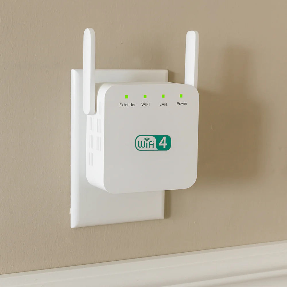 Fast Home WiFi Signal Amplifier Booster Repeater - Lusomart