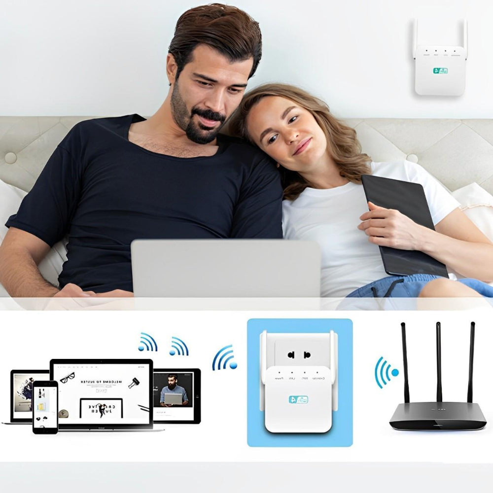 Wifi Extender Long Range Signal Booster for Home Office 6
