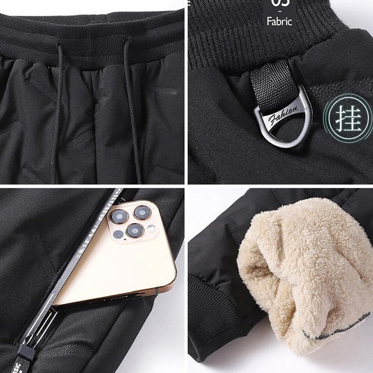 Warm Waterproof Insulated Ski Pants for Men Women