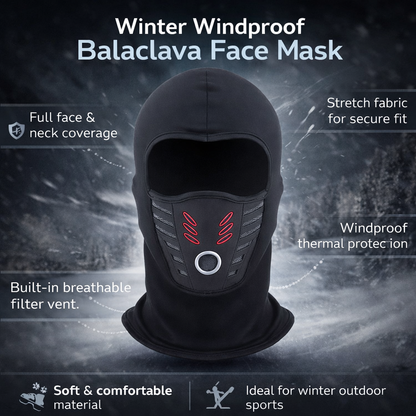 Cold Weather Full Face Mask Warm Ski Balaclava